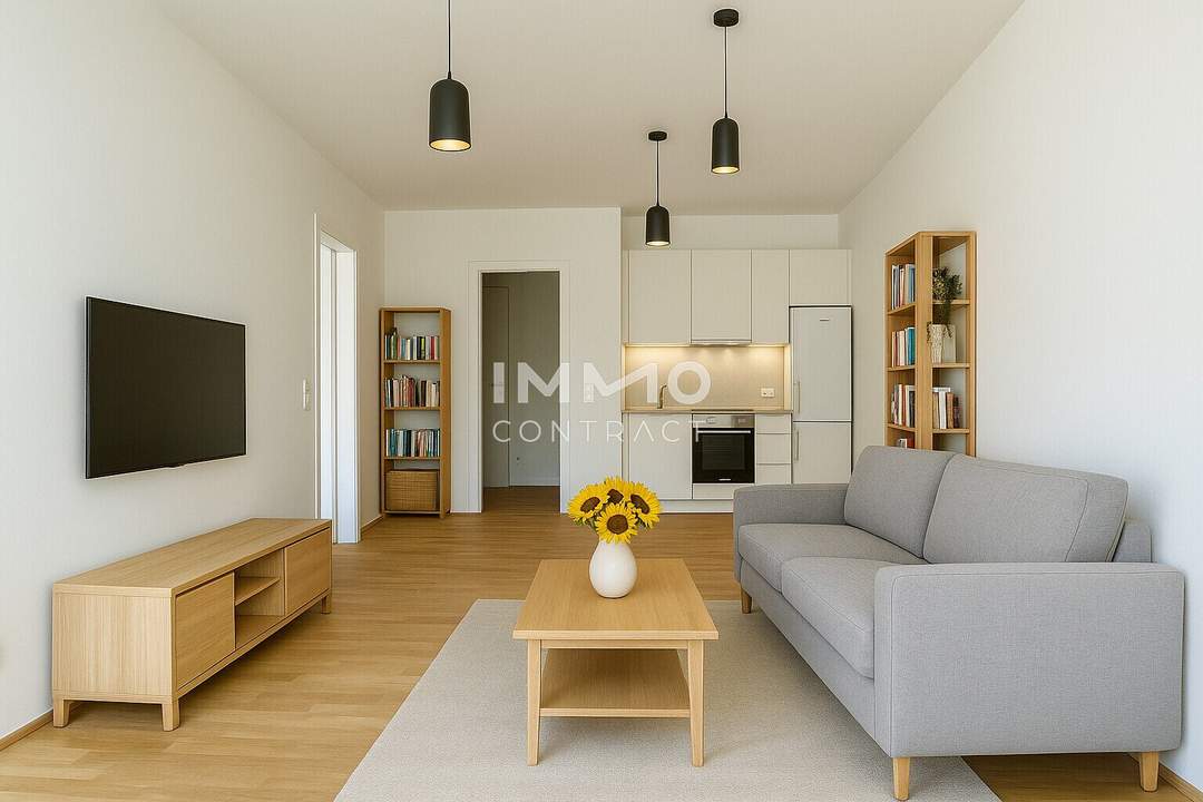 Erstbezug 2-Zi Wohnung mit Balkon & Stellplatz in Ulrichskirchen – 62m² Wohnkomfort!