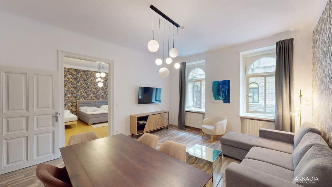 Nähe U4 I 2 Zimmer I Komplett möbliert