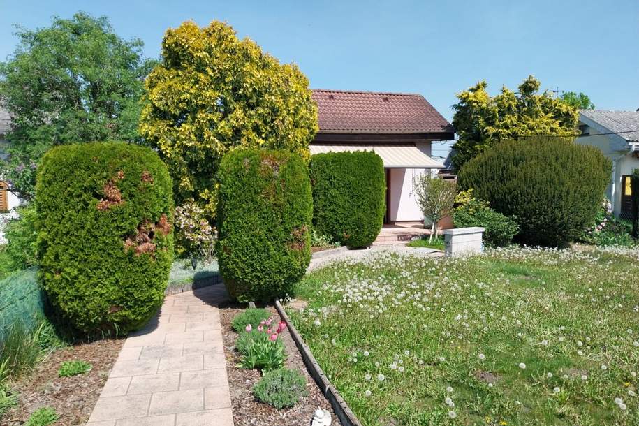 RUHEOASE MIT POOL AUF EIGENGRUND – KLEINGARTENHAUS IN 1210 WIEN (Frohes Schaffen), Haus-kauf, 349.000,€, 1210 Wien 21., Floridsdorf