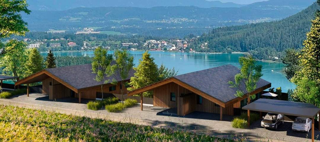 Exklusives Neubauprojekt mit Blick auf den Faaker See – Ihre Gartensuite mit 180°-Panoramablick
