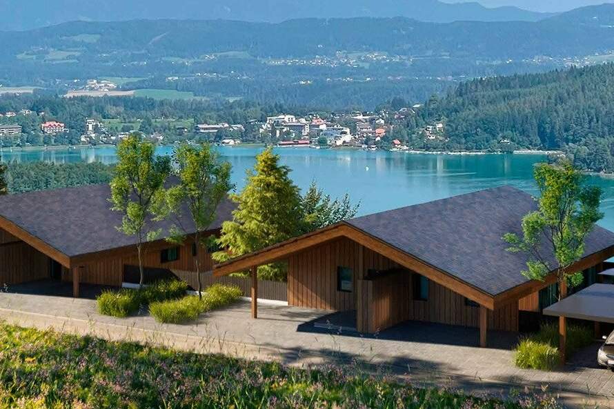 Exklusives Neubauprojekt mit Blick auf den Faaker See – Ihre Gartensuite mit 180°-Panoramablick, Wohnung-kauf, 737.280,€, 9582 Villach Land