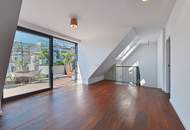 Dachgeschoss-Maisonette mit Traumterrasse & Weitblick beim Aumannplatz