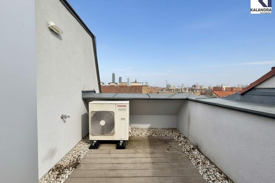 360 TOUR // DACHTERRASSENWOHNUNG NAHE VORGARTENMARKT, Wohnung-miete, 1.777,70,€, 1020 Wien 2., Leopoldstadt