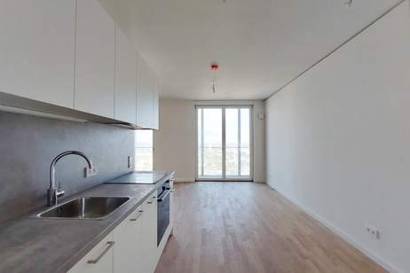 TOWER HOMES – Exklusiver Erstbezug mit Rooftop-Pool &amp; Fitnessbereich, Wohnung-miete, 875,00,€, 1220 Wien 22., Donaustadt