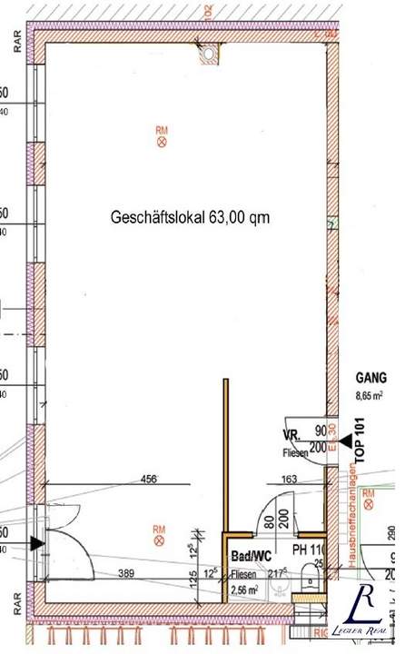 NEUBAU-Gassengeschäftsraum!