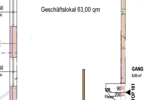 NEUBAU-Gassengeschäftsraum!, Gewerbeobjekt-kauf, 330.000,€, 1230 Wien 23., Liesing