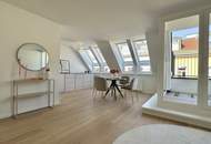 Neubau DG-Terrassenwohnung in Ruhelage | PKW-Stellplatz | 3 Min. zum Kutschkermarkt und zur U6 | 2 Min. zum Aumannplatz