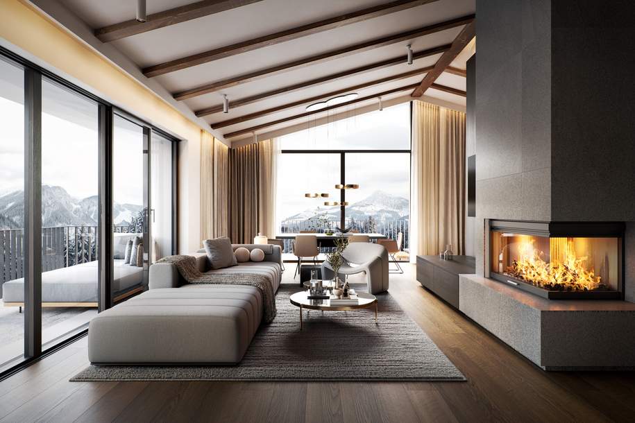 Neubau: Hochwertige 4-Zimmer-Eigentumswohnungen in zentraler Lage, Wohnung-kauf, 875.000,€, 6365 Kitzbühel