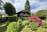 Tirolerhaus auf großem Grundstück und herrlichem Weitblick über die Weinberge