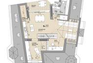 Einmalige Dachgeschosswohnung am Naschmarkt – Mit Vision veredelbar zum 215 m² PENTHOUSE-Juwel mit einmaligen 360°-Blick über Wien