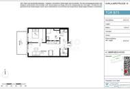 CITY SUITES GRAZ: 2 Zimmer Wohnung mit großem Balkon in Innenhoflage - Karlauerstraße 16 - Top B 73