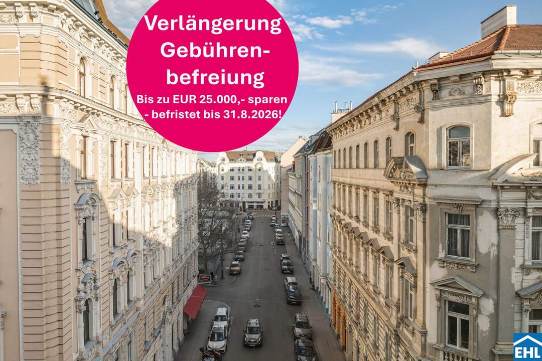 1020 Wien: Stilvoll sanierte Neubauwohnungen in einzigartiger Lage