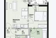 BEIM DONAUUFER: Attraktive Vorsorgeimmobilie – Stilvolle 2-Zimmer-Neubauwohnung