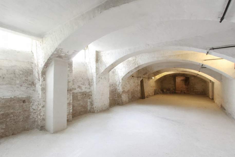 Gewölbekeller mit Potential | Gewerbe, Lager, Magazin, Verein, ..., Gewerbeobjekt-kauf, 150.000,€, 1160 Wien 16., Ottakring