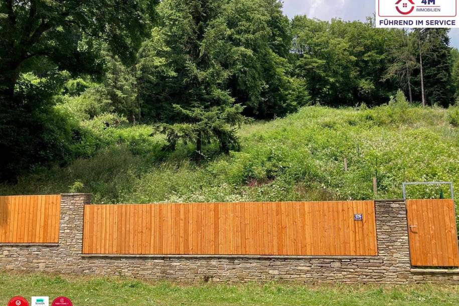 *Wohnen am Stadtrand – inmitten der Natur* Grundstück in 3400 Klosterneuburg, Weidlingbach - Bauklasse I und II, ist bereits aufgeschlossen!, Grund und Boden-kauf, 395.000,€, 3400 Tulln