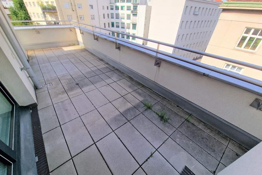 DG-Wohnung mit ECK-TERRASSE ++ tolle Infrastruktur ++ Grenze zum 5./6.Bezirk!, Wohnung-miete, 1.075,00,€, 1120 Wien 12., Meidling