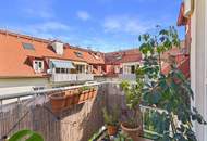 Traumhafte Maisonettewohnung mit Balkon und Garagenstellplatz im Herzen von Baden zu verkaufen!