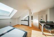 Loftartige Garconniere mit Terrasse, Nähe Ottakring