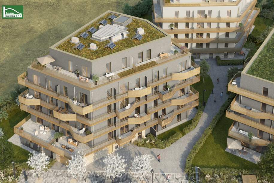 Moderne 2-Zimmer-Wohnung mit Balkon und Tiefgarage in 1210 Wien – Erstbezug - JETZT ANFRAGEN, Wohnung-kauf, 272.000,€, 1210 Wien 21., Floridsdorf