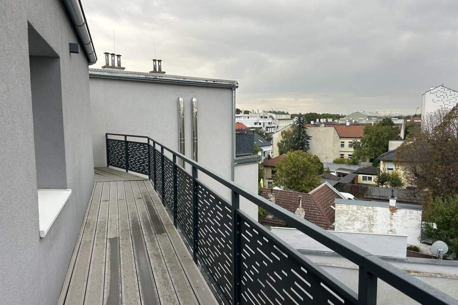 Mischekgasse - 3 Zimmer DG mit großzügiger Terrasse zu vermieten, Wohnung-miete, 1.150,00,€, 2320 Bruck an der Leitha