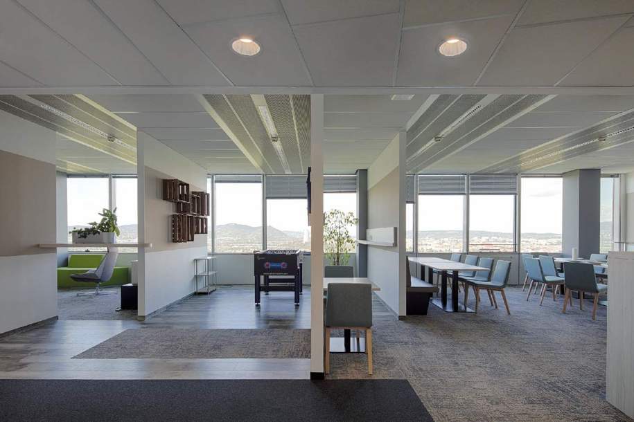 Saturn Tower - Büroflächen zu mieten, Gewerbeobjekt-miete, 16,50,€, 1220 Wien 22., Donaustadt