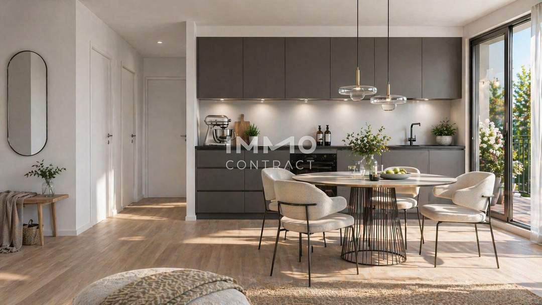 Provisionsfreier Neubau-Erstbezug mit viel Abendsonne (Top-Ausstattung, Top-Preis)