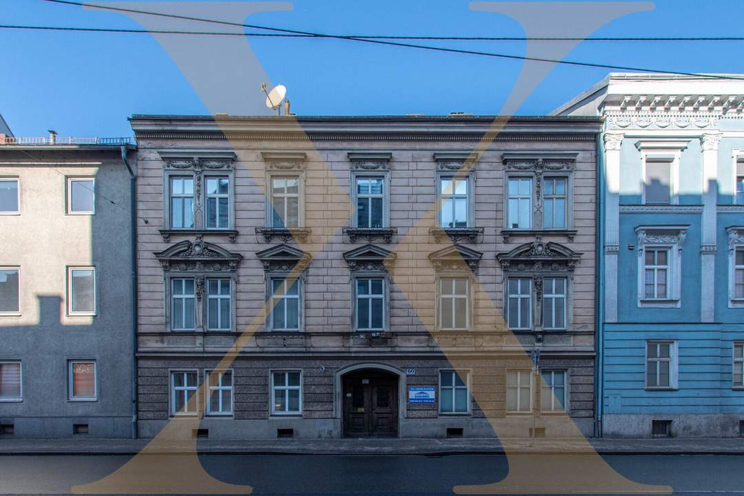 Gut aufgeteilte 3,5 Zimmer Wohnung mit Gemeinschaftsgarten in Urfahr zu vermieten. Achtung, renovierungsbedürftige Wohnung 2 Monat Mietzinsfrei!