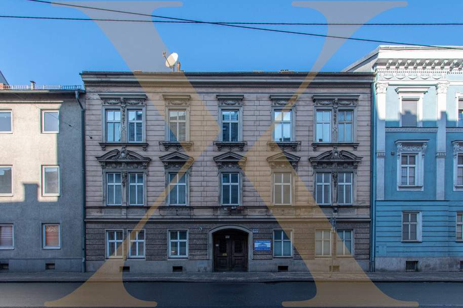 Gut aufgeteilte 3,5 Zimmer Wohnung mit Gemeinschaftsgarten in Urfahr zu vermieten. Achtung, renovierungsbedürftige Wohnung 2 Monat Mietzinsfrei!, Wohnung-miete, 598,93,€, 4040 Linz(Stadt)