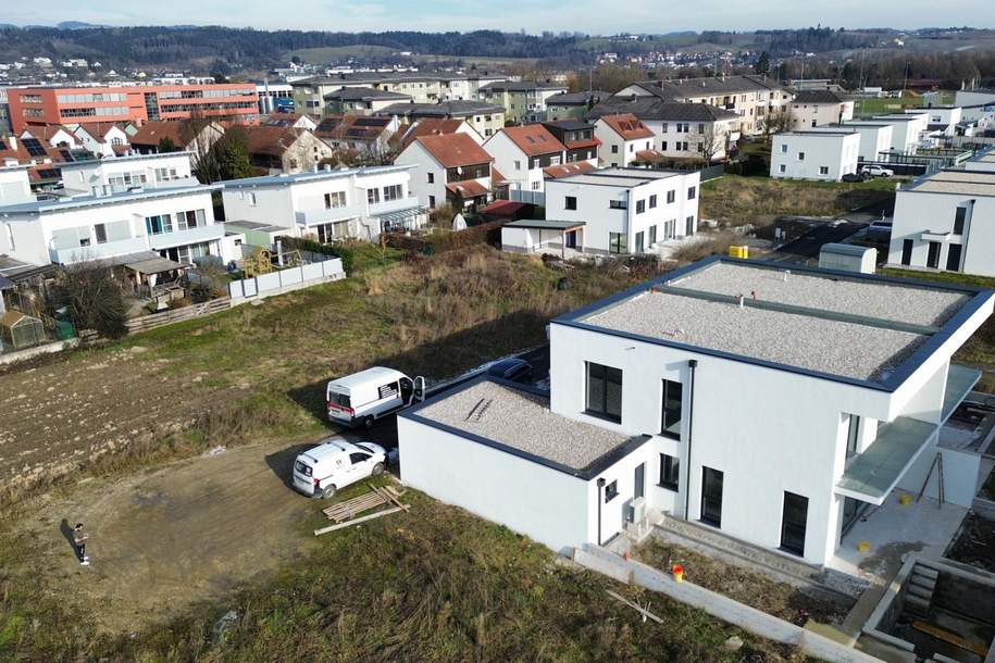 Schlüsselfertige Doppelhaushälfte - Pool - tolle Extras!, Haus-kauf, 4320 Perg