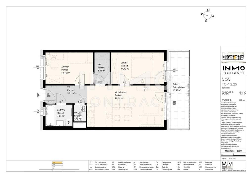 Stock2Live Exklusive Wohneinheiten 42qm - 120qm in Stockerau! _fußläufig zu Schule und Bahnhof!