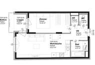 Koloniestraße! Schöne Neubauwohnung mit 6m² Balkon/Loggia!!!