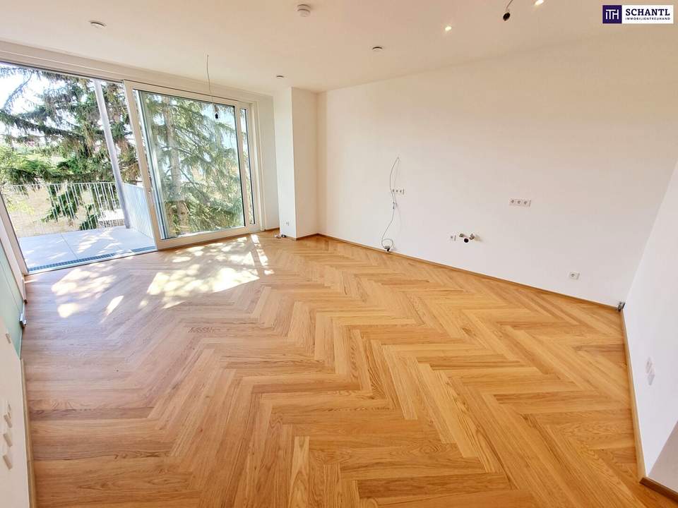 Herbstaktion! MUST HAVE für Familien! Großer Balkon + Lift direkt in die Wohnung + 4,5 Zimmer + Erdwärme + Höchste Qualität + Perfekte Raumaufteilung + Viel Privatsphäre + Blick uns Grüne!