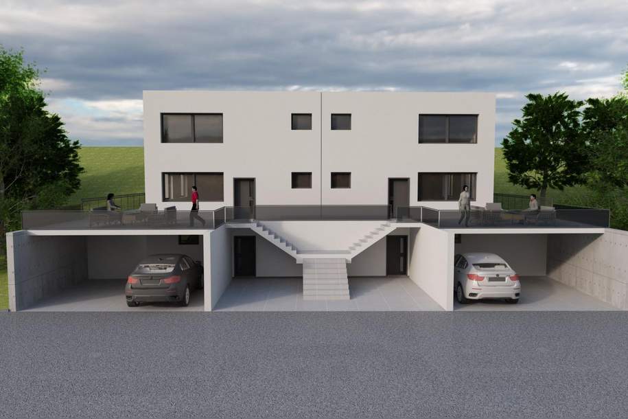 Doppelhausprojekt Reichenau: Modernes Wohnen in schöner Ruhelage!, Haus-kauf, 449.000,€, 4204 Urfahr-Umgebung