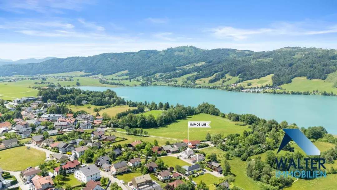 Irrsee 1. Reihe direkter Seezugang- Dachgeschoßwohnung zu verkaufen