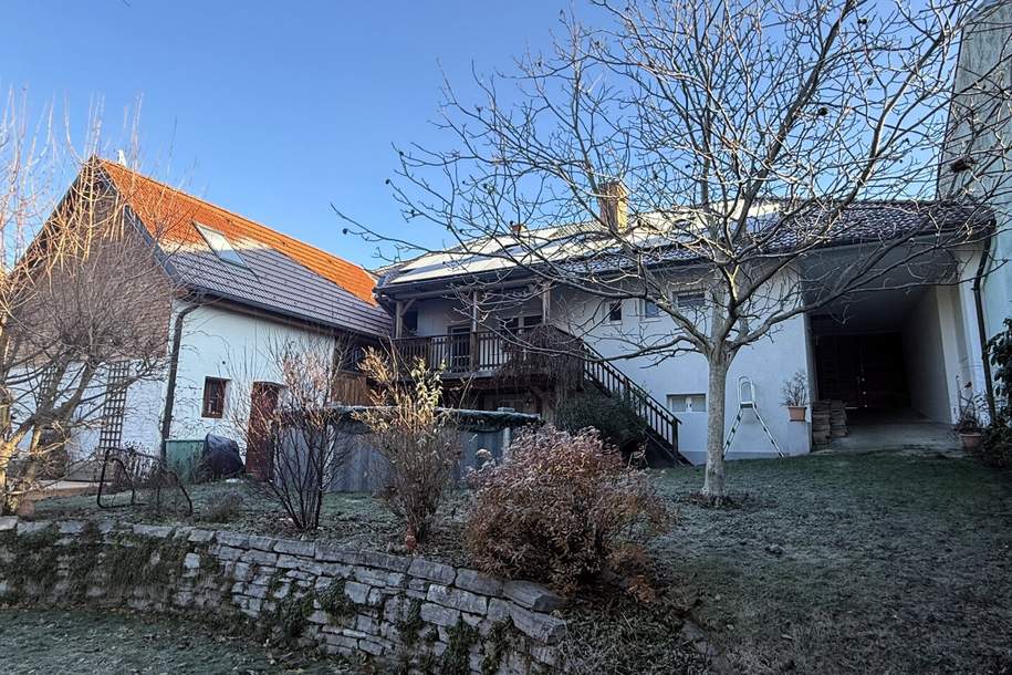 ROHRBACH bei Mattersburg Renoviertes Wohnhaus mit Stadl &amp; idyllischem Garten mit Pool – inklusive Photovoltaikanlage zu verkaufen, Haus-kauf, 339.000,€, 7222 Mattersburg