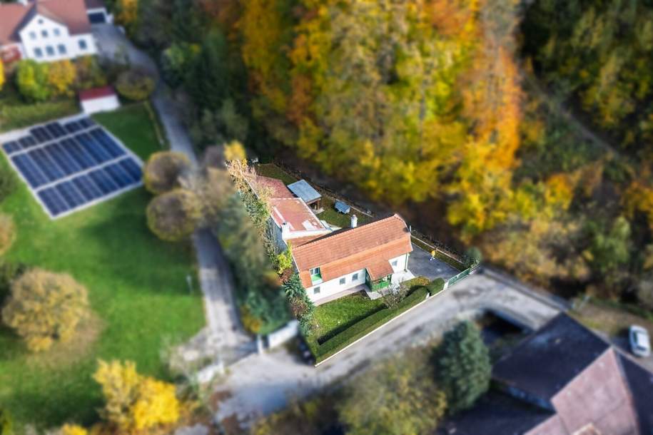 Ein/Zweifamilienhaus * teilweise renoviert * direkt am Wald gelegen * Ruhelage, Haus-kauf, 390.000,€, 3001 Sankt Pölten(Land)