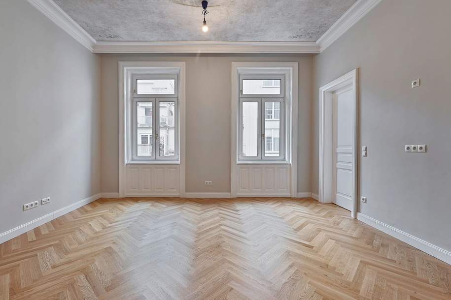 Turmburggasse 1 - Exquisiter Stil-Altbau, Wohnung-kauf, 889.000,€, 1060 Wien 6., Mariahilf