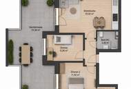 "100 % Dachterrassen-Vibes – 3 Zimmer!"