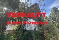 stark renovierungsbedürftiges Fertigteilhaus mit Vollkeller, und wunderschönem Garten