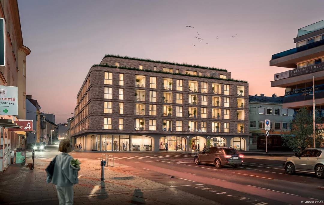 Neubau 2-Zimmer-Wohnung mit Loggia