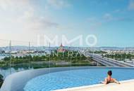 ERSTBEZUG: Doorman, Gym, Spa, Pool, Bar und Lounges: DANUBEFLATS - wo sich Wohnen wie Urlaub anfühlt