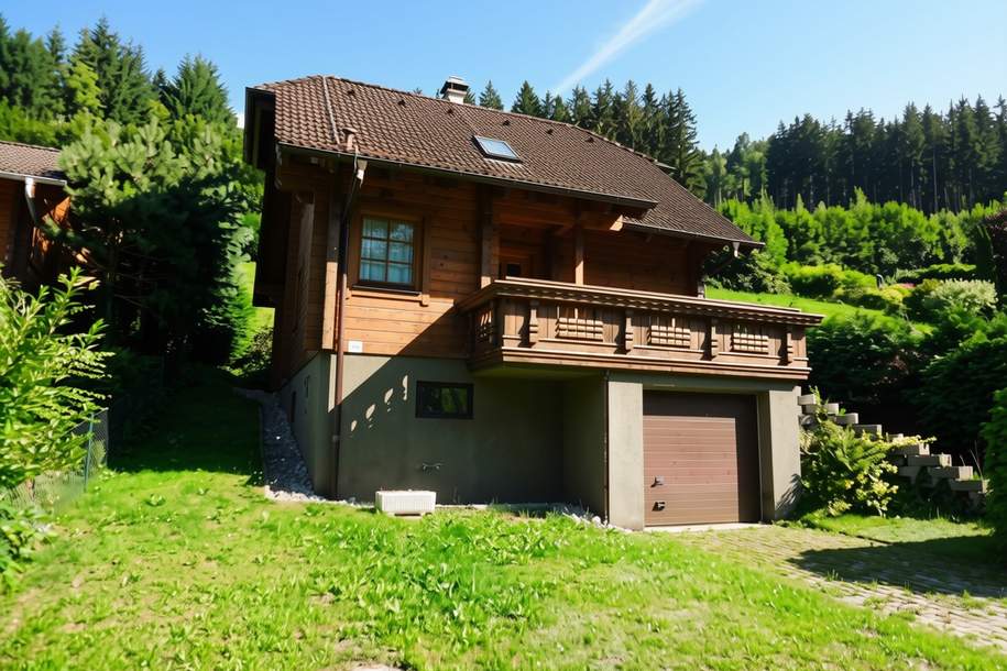 TOLLES HOLZBLOCKHAUS IN NATURNAHER UMGEBUNG!, Haus-kauf, 299.000,€, 2880 Neunkirchen