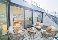 City Vibes & Sunset Moments – DG-Wohnung mit Terrasse beim Brunnenmarkt