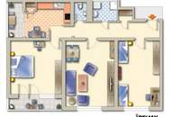 Helle 3-Zimmer-Wohnung mit zwei Loggien &amp; schönem Ausblick | Ruhige Lage in Graz-Lend