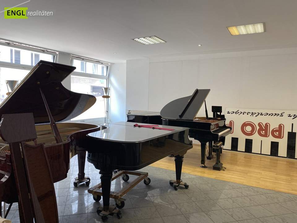 Modernes Geschäftslokal/Büro/Ordination in bester Lage incl. voll ausgestatteter 55m² Wohnung