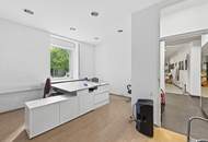 WOHNEN - STADTHAUS mit GARTENANLAGE beim STADTPARK! Nordisches Design | Vielfältige Gestaltungsmöglichkeiten | 3 Garagen | Dachterrasse mit Panoramablick