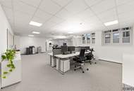 Büro im aufwendig sanierten Altbau mit technischen Raffinessen