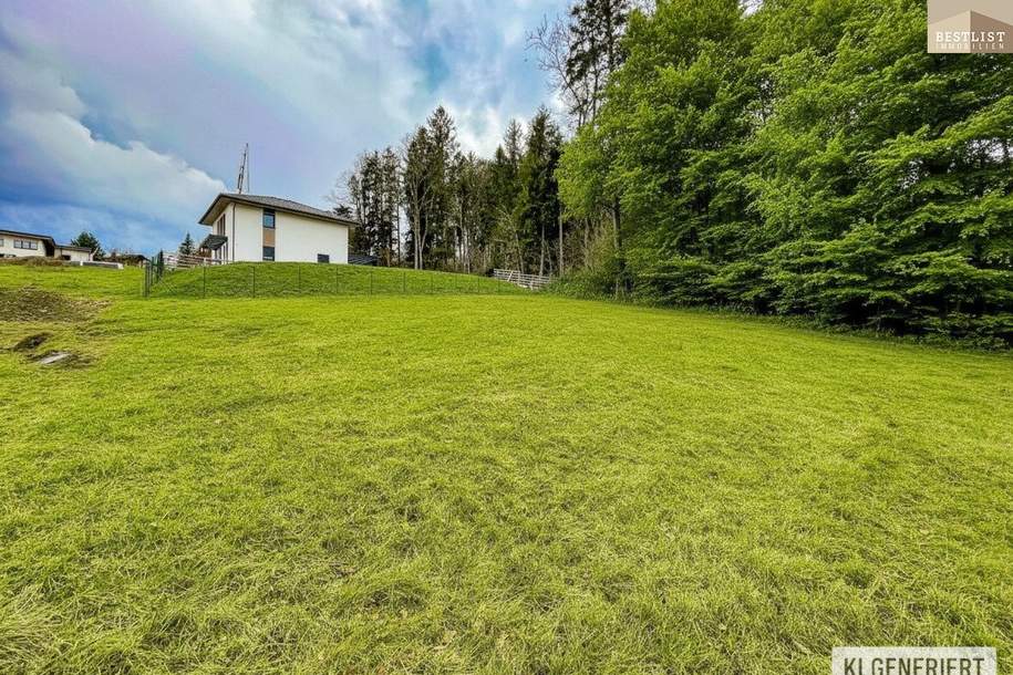 Idyllisches Baugrundstück am "Sonnenhang", Grund und Boden-kauf, 70.000,€, 2572 Lilienfeld