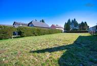 Baugrundstück mit großem Garten