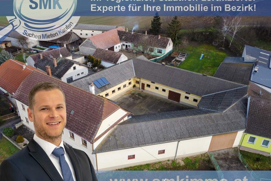 Vielseitiges Wohnhaus in idyllischer, ruhiger Lage!, Haus-kauf, 398.000,€, 2033 Hollabrunn
